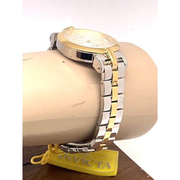 Invicta Women's Watch 29147 Angel 34mm Two Tone Stainless Steel Quartz - Picture 13 of 15